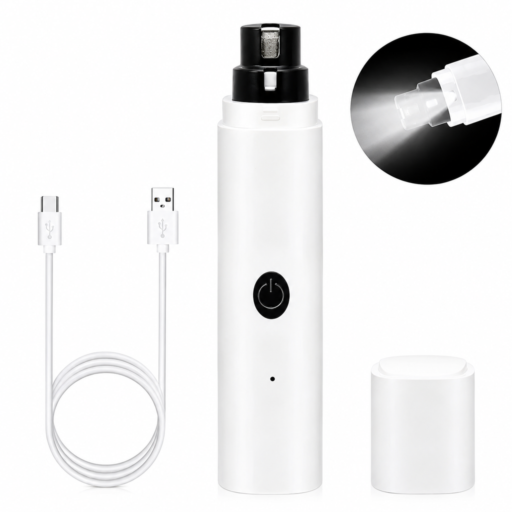 Lunori PawPerfect™ – Stille Elektrische Nagelvijl voor Honden & Katten